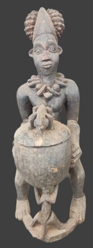 Statue bamileke art tribal - statue,