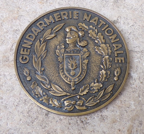 Médaille table gendarmerie - médaille,