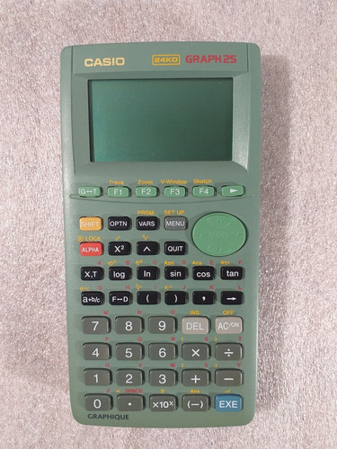 Casio graph calculatrice - casio, 25