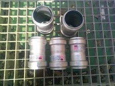 1 x tuyau a manchon 10cm INOX 304 diamètre 50mm pour collectivité marque : ACO