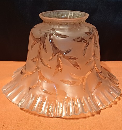 Ancienne tulipe verre - tulipe,