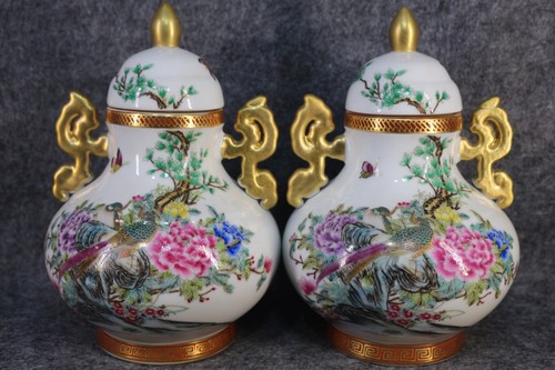 Qianlong famille rose - 8.5",