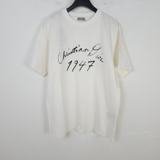 Dior T-shirt écriture à la