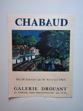 Auguste chabaud affiche - auguste,
