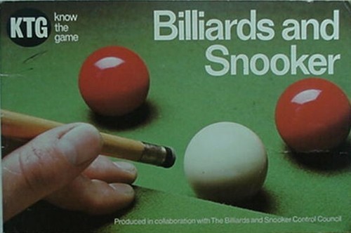 Billiards snooker 1987 book - billiards, snooker,