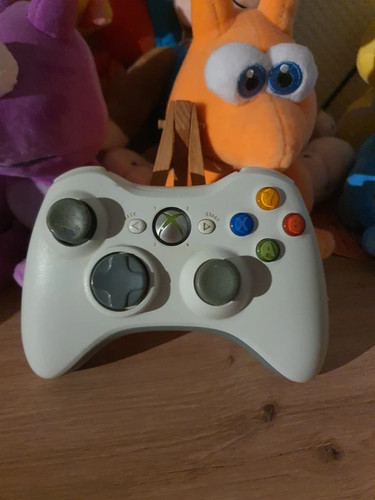 Manette xbox 360 blanche - xbox,