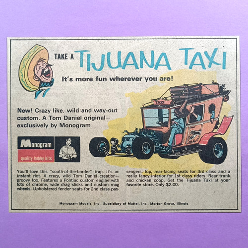 Monogram tijuana taxi model - taxi,