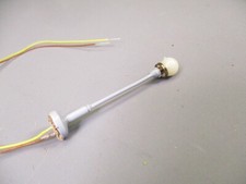 LQ948 Train Ho 1/87 1:87 Lampadaire moderne 1 ampoule boule 60 mm métal