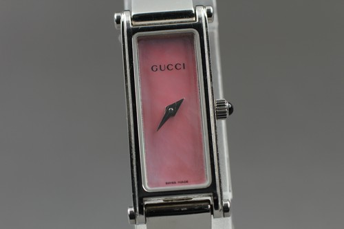 Montre gucci 1500l cadran rose - cadran,