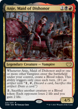 Magic mtg anje - mtg, demoiselle