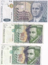 (FR1) BilletS ESPAGNE 10000