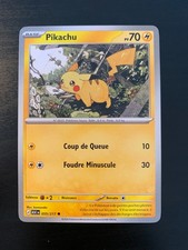 Carte Pokémon COMMUNE Pikachu