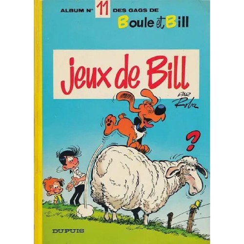 Livre boule bill jeux - livre,