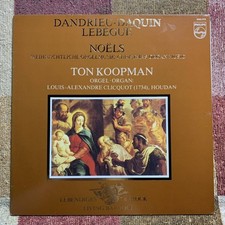 LP Orchidée PHILIPS 9502 076 Dandrew Dakanlebeg Noel pour orgue [Ton Koopman]