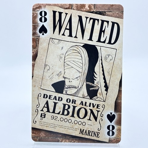 One piece albion - playing, card