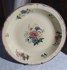 plat rond et creux anciens Digoin Sarreguemines “Agreste” 31cm