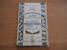 VIEUX PAPIER GUIDE PRATIQUE SANTE ANIMAUX DE FERMES MALADIE TRAITEMENT VACCIN