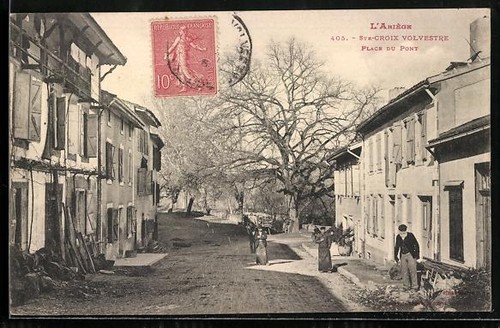 Cpa ste croix - cpa, volvestre