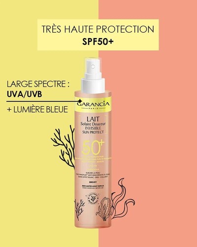 Garancia lait solaire - solaire, 50+