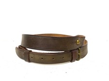 Ancienne bretelle sangle Cuir pour Fusil militaire ou chasse ww1 ww2