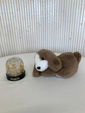 Peluche Chien couché Oreilles