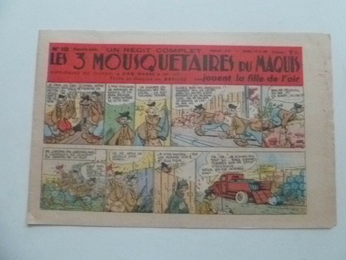 Les trois mousquetaires du - les,