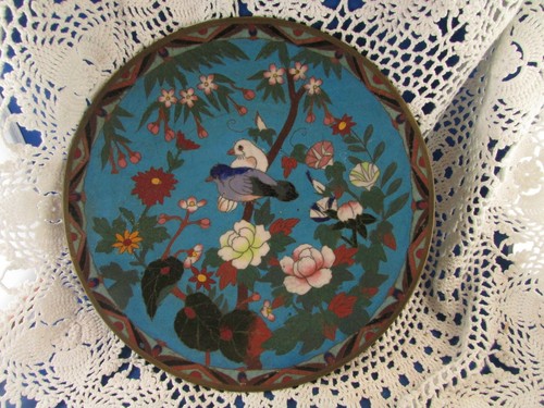 Ancien plat assiette bronze - plat,