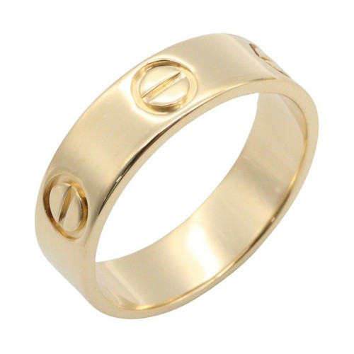 Bague cartier love jaune - cartier,