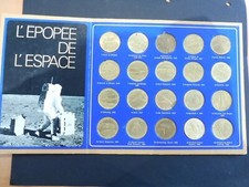 LOT JETONS ÉPOPÉE ESPACE