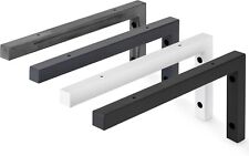 Holzbrink 2X Console Murale Pour Lavabo, Design Et Stable Support De Lavabo