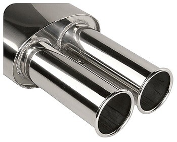 Piper exhaust sys - 1, silencer