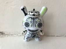 7.6cm Kidrobot Dunny Séries 2010 2TONE MAXX242 Blanc Vinyle Figurine