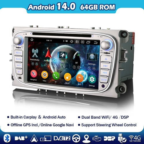 4go 64go autoradio - autoradio, bluetooth