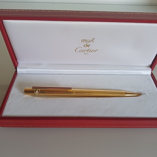 Stylo bille must cartier - stylo,