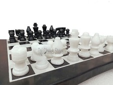 Jeu d'échecs 12" en marbre