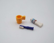 PLAYMOBIL (R6107) MAISON MODERNE - Accessoires Brosse à Dents Salle Bain 4285