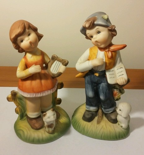 Vintage ceramic figurines fbia - ceramic,
