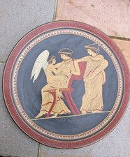 Poterie grecque, assiette