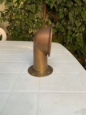 ANCIENNE MANCHE A AIR DE BATEAU EN CUIVRE