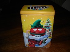 M & M's boîte en métal Noël
