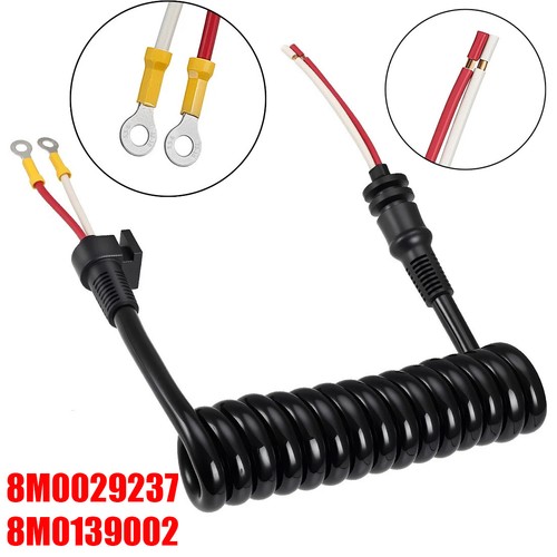 New curly cable power coil - new,