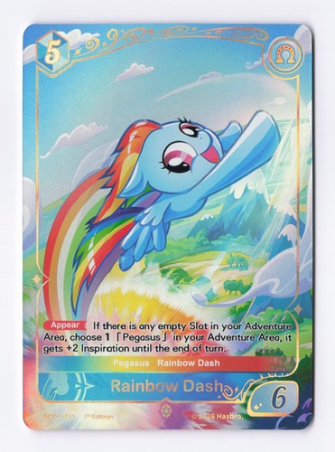 Rainbow dash gold rare - dash,