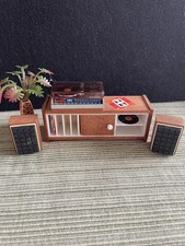 Lundby dollhouse stereo set w