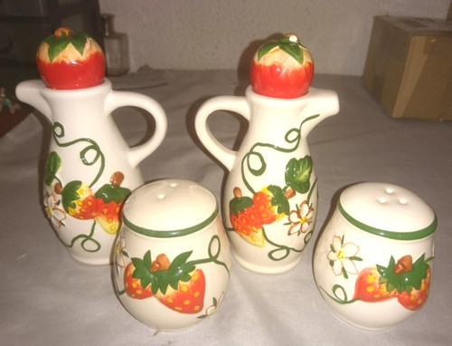 Vintage set assaisonnement - set,