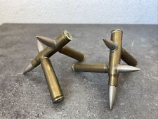 2 Anciennes Sculptures Avec Balle Douille Deco Art Insolite Tranchée ?