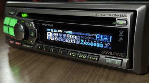 Alpine car audio - stereo, aux