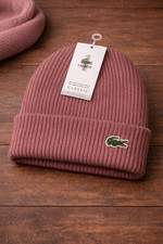 Lacoste Bonnet Rose Unisexe