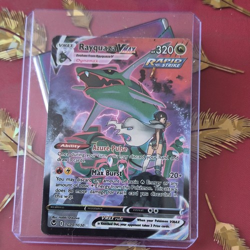 Pokémon jcc rayquaza vmax - pokémon,