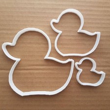 Canard Coupe Biscuit Caoutchouc Pâte Pâtisserie Caneton Forme Oiseau Animal Bain