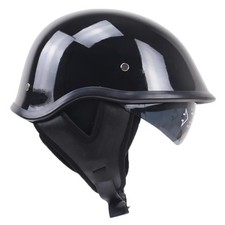 Demi-casque de moto lumineux
